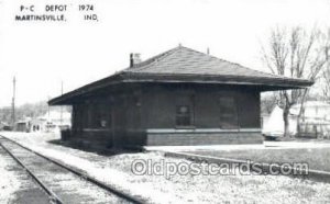 Kodac Paper -Pc Depot, Martinsville, IN, Indiana, USA Train Railroad Station ...