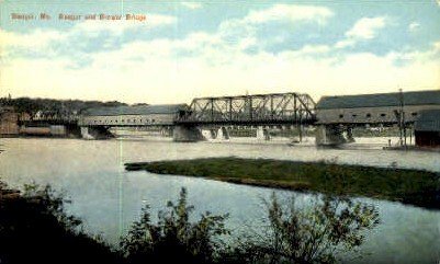 Bangor & Brewer Bridge in Bangor, Maine