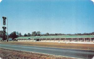 SUMTER, SC South Carolina CHRISTIE'S TOUR-O-TEL MOTEL Roadside  c1950's Postcard