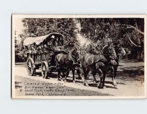 M-162191 Covered Wagon Rides Ghost Town Knott's Berry Farm Buena Park CA USA