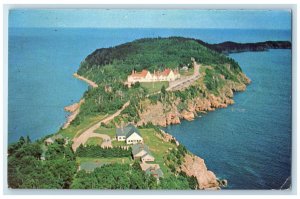 1910 Aerial View Keltic Lodge Cape Breton Highland Nova Scotia Canada Postcard