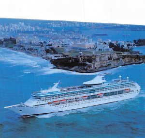 Splendour Of The Seas Very thick card Splendour Of The Seas, Royal Caribbean ...