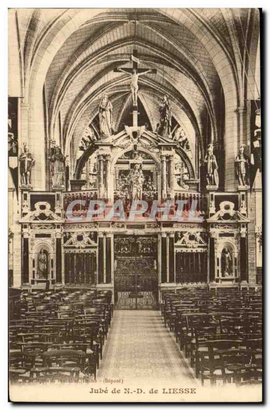 Liesse - Jube Notre Dame de Liesse - Old Postcard -