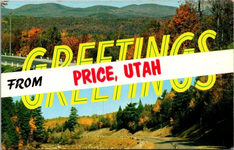 Greetings From Price Utah Split View