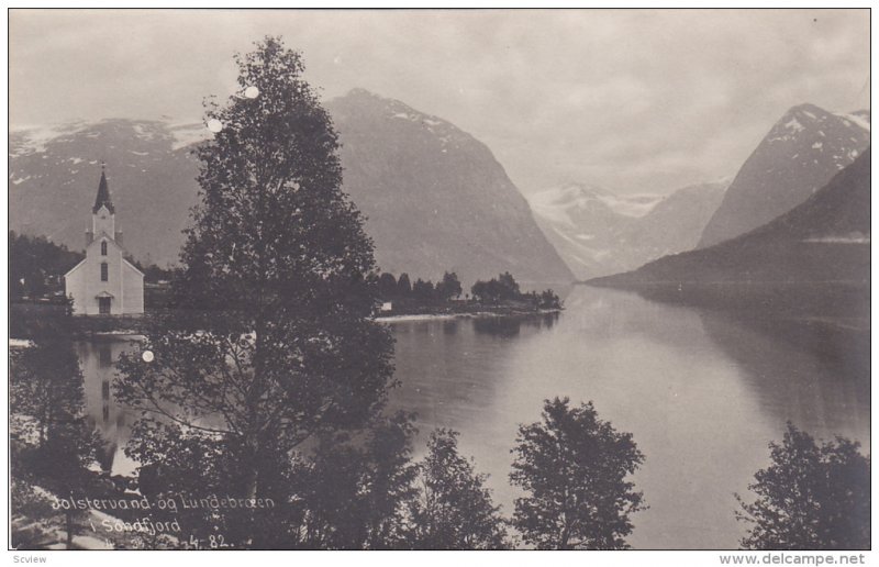 RP, Jolstervand Og Lundebroeen i SONDFJORD, Norway, 1910-1920s