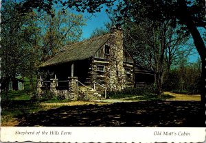 Missouri West Of vBranson Old Matt's Cabin Shepherd Of The Hills Farm