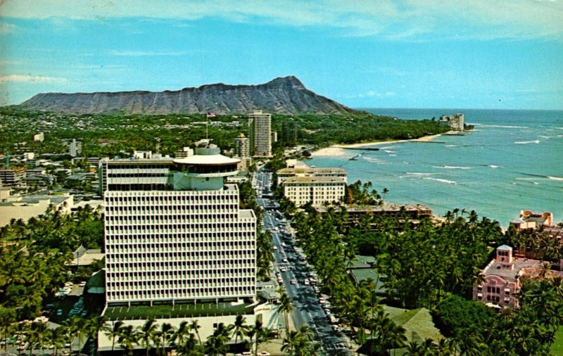 Hawaii Top Of Waikiki Restaurant 1969