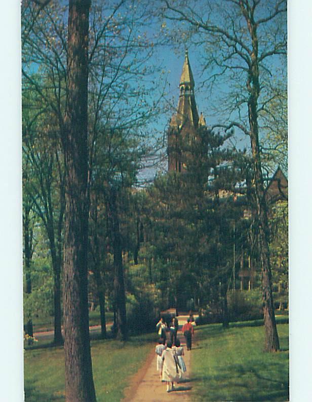 Unused Pre-1980 HALL AT WITTENBERG UNIVERSITY Springfield Ohio OH L7043@