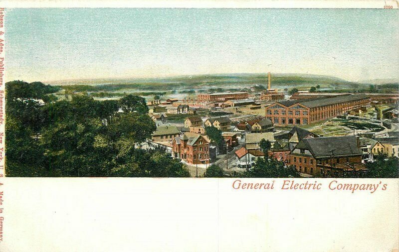 c1905 Schenectady New York General Electric Factory Industry (2) card Postcard
