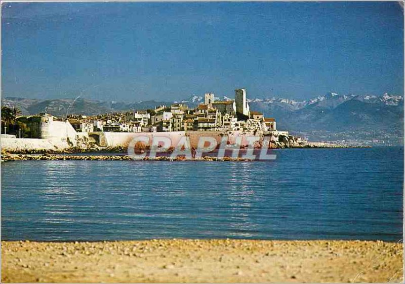 Modern Postcard Antibes (Alpes Ms) Ramparts old town