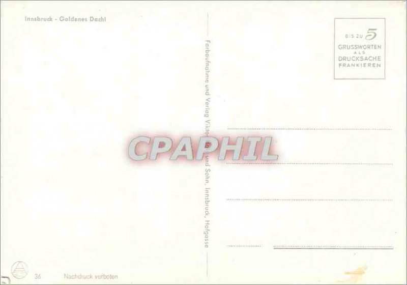 Modern Postcard Innsbruck Goldenes Dachl