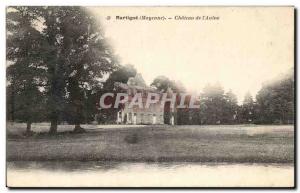 Old Postcard Martigne of Chateau & # 39Aulne