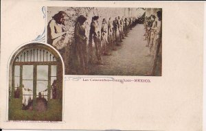 MEXICO, Guanajuato, Catacombs, Mummified Bodies, Skeletons, Pre 1907 Art Nouveau