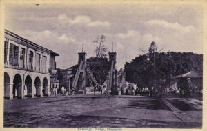 PC CPA SINGAPORE, CAVENAGH BRIDGE, Vintage Postcard (b19645)