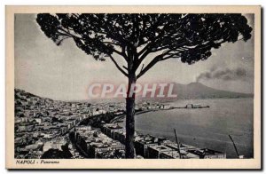 Old Postcard Italy italia Napoli Panorama