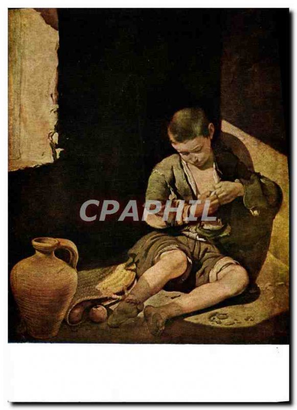 Postcard Modern Bartholome Esteban Murillo The young beggar