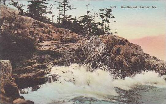 Maine Southwest Harbor Surf Albertype