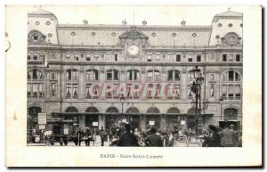 Paris - 8 - Gare Saint Lazare - Old Postcard