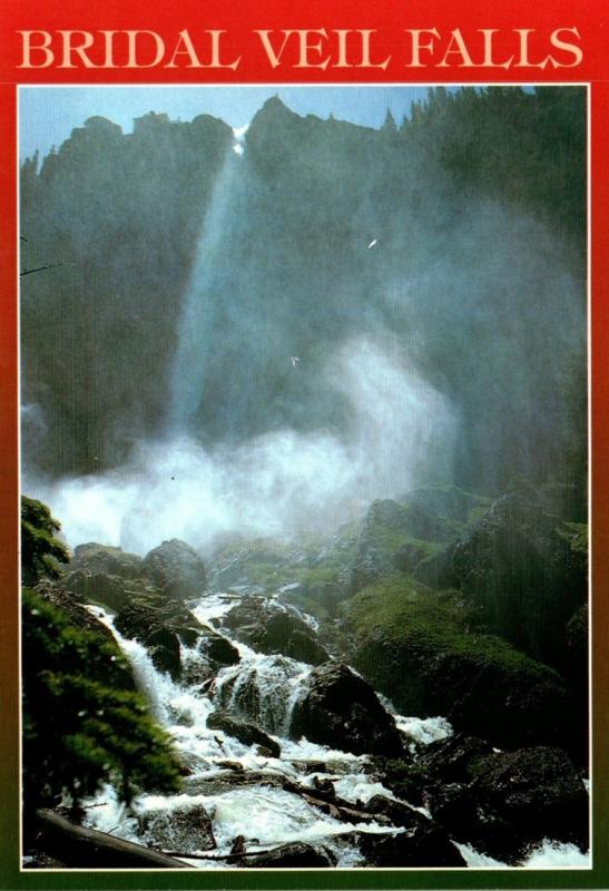 Colorado Telluride Falls Bridal Veil Falls