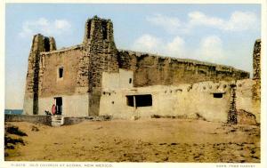 NM - Acoma Pueblo. Old Church