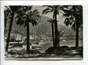 422495 MONACO to GERMANY 1960 year Museum of Marine Fauna ADVERTISING RPPC