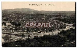 Alais - Generale view - Old Postcard