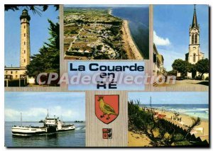 Postcard Modern Ile De Re La Couarde The Lighthouse Whales