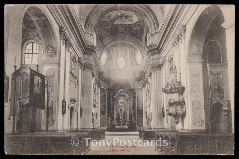 Maria-Sasvar - Haupt-Altar