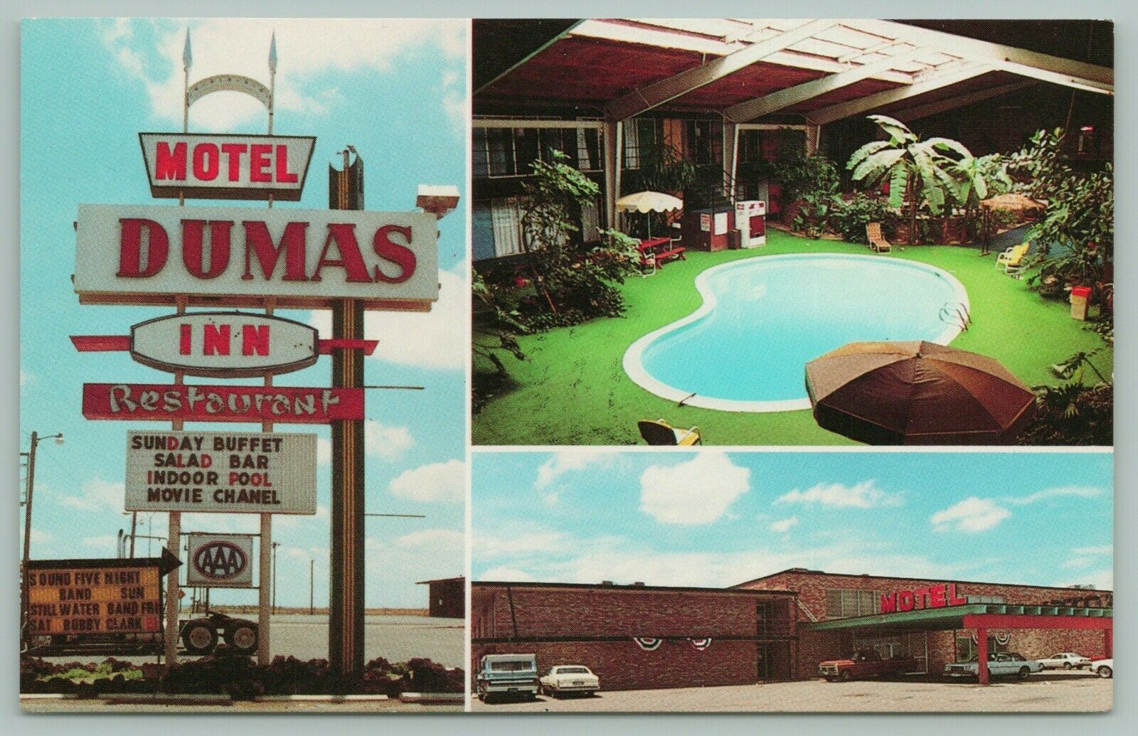 Dumas TexasDumas Inn100 UnitsColor TVHeated PoolJacuzziTruck Lot