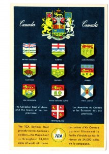 Canadian Coats of Arms, TCA Skyline Fleet, Advertising