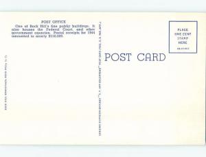 Unused Linen POST OFFICE & COURTHOUSE Rock Hill - Charlotte SC d2664