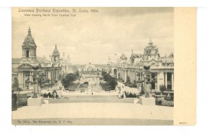 MO - St Louis. 1904 Louisiana Purchase Expo, View North from Festival Hall