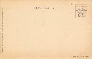 Lake Shore Railroad Station Willow Park Sodus Point New York 1910c postcard