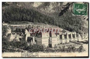 Old Postcard Dauphine Convent of the Grande Chartreuse