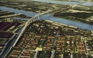 The Eugene Talmadge Bridge - Savannah, Georgia GA