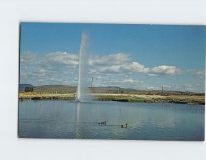 Postcard Geyser At Lakeview, Oregon