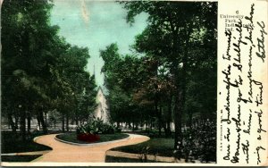 University Park Indianapolis Indiana IN UDB Postcard C6