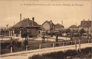 CPA Cité des Cheminots de LENS-Le Jardin d'Enfants du Montgré (44173)