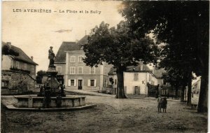 CPA Les Avenieres - La Place et le Sully FRANCE (961958)