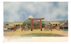MA - Revere Beach. Wonderland Amusement Park, Japanese Village ca 1906