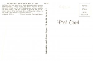 Vermont Railway 601 and 602