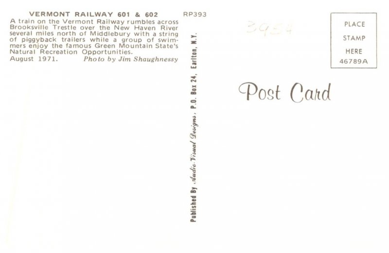 Vermont Railway 601 and 602