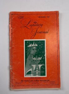 Vintage Lapidary Journal December 1957 Gemstone Rock Crystal Magazine