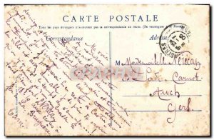 Old Postcard Castres The Night Garden Mail