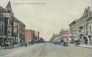 WICHITA , Kansas , 1900-10s ; Douglas Avenue