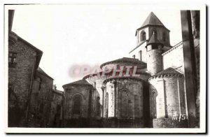 Old Postcard Beaulieu sur Dordogne The Apse