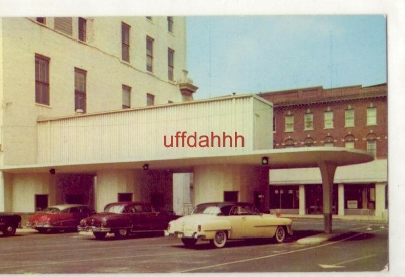 TRIPLE DRIVE-IN TELLER WINDOWS, FIRST NATIONAL BANK & TRUST CO, BRIDGEPORT, CT.