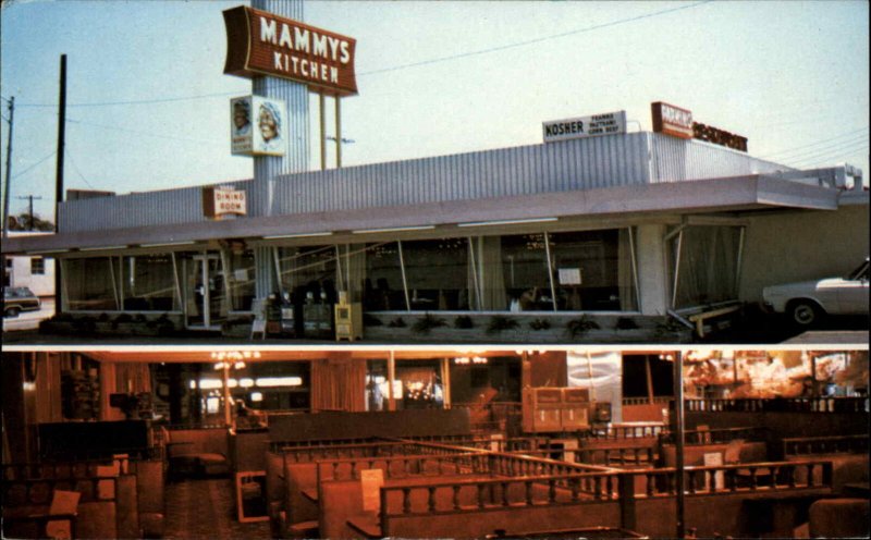 Myrtle Beach SC Mammy's Kitchen 1970s Roadside Postcard