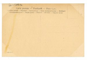 Children - Girl & Flowers (colorized) RPPC