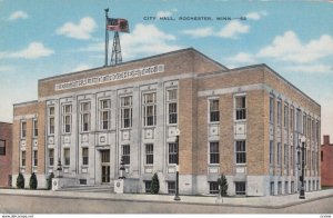 ROCHESTER, Minnesota, 1930-40s; City Hall